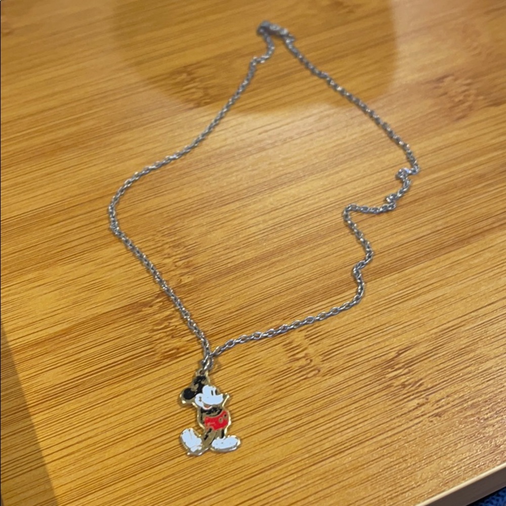 Vintage Kids Mickey Mouse Necklace